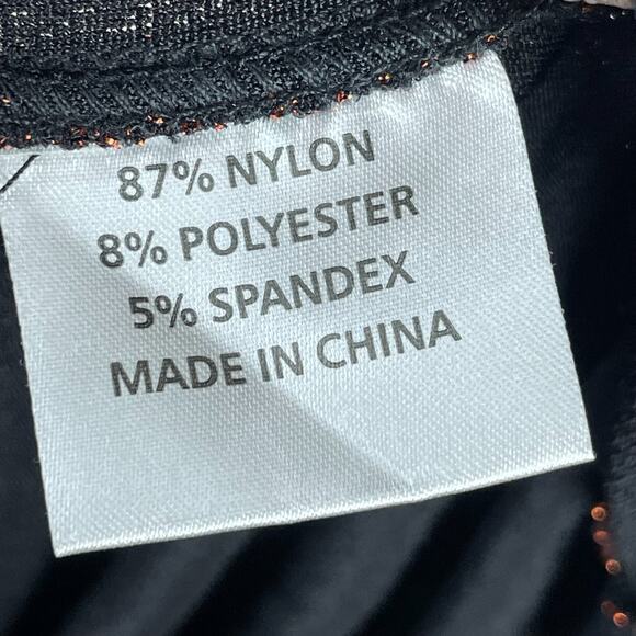 A.Z.I Jeans Black Glitter‎ Top S Lattice Cutout Sleeves Whimsigoth Punk Goth - Picture 8 of 8